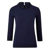 Lace Collar Jumper