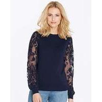 Lace Sleeve Jumper