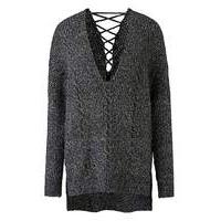 Lace-Up Cable Jumper