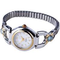 Ladies? Bracelet Watches, Blue Topaz, Stainless Steel