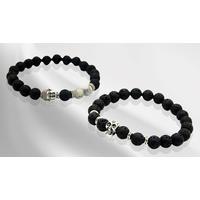 lava stone bracelet two designs