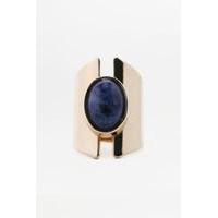 Lapis Statement Ring, GOLD