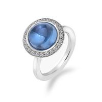 Laghetto Azure Sterling Silver Ring