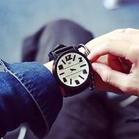 Large Dial Watches Men Luxury Brand Sports Watches Women Dress Quartz Clocks Army Vintage Rubber Band Watch Wrist Watch Cool Watch Unique Watch