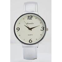 large face bangle watch