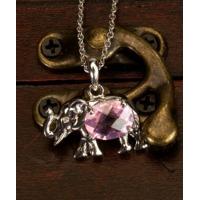 Large Jewel Elephant Necklace