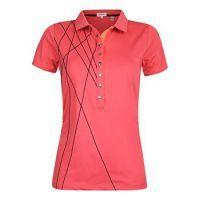 Ladies Cross Polo Shirt - PinkCode