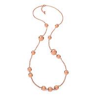LADY BUBBLE ROSE GOLD PEARL NECKLACE