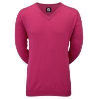 lambswool v neck golf pullover