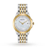 Ladies Bulova Diamond Gallery Diamond Watch 98S161