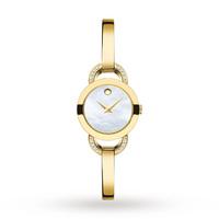 Ladies Movado Rondiro Diamond Watch 0606889