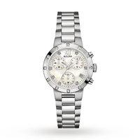 Ladies Bulova Diamond Gallery Chronograph Diamond Watch 96R202