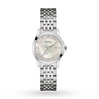 Ladies Bulova Diamond Gallery Watch 96S160