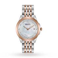 Ladies Bulova Diamond Gallery Diamond Watch 98S162