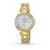 Ladies Seiko Diamond Solar Powered Watch