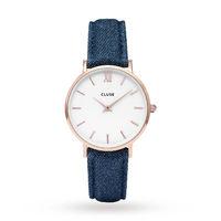 Ladies Cluse Minuit Rose Gold Watch CL30029