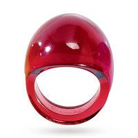 Lalique Gourmande Red Ring - Ring Size 55