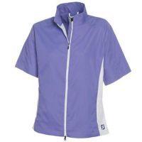 Ladies Short Sleeve Full Zip Windshirt