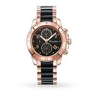 ladies thomas sabo glam ceramic chronograph watch