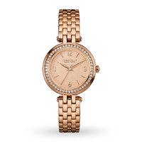 ladies caravelle new york t bar watch