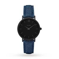 ladies cluse minuit full black watch cl30031