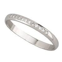 ladies platinum diamond claw set wedding ring