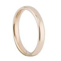 ladies 9ct gold 3mm superior court wedding ring