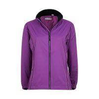 Ladies Waterproof Jacket Purple/Black