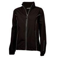 Ladies Waterproof Jacket Black/Grey