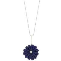 lapis necklace daisy tuberose silver