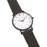 Larsson Jennings Lugano 40mm Black White Watch men\'s Analogue watches in black