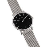 Larsson Jennings Lugano 40mm Silver Black Watch men\'s Analogue watches in Silver
