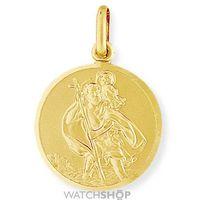 Large Round St. Christopher Medallion