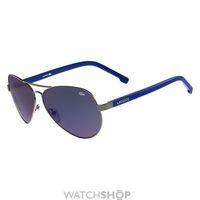 Lacoste Gunmetal PVD L163S Sunglasses L163S-038