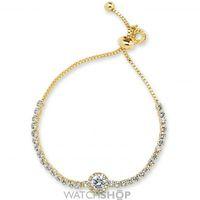Ladies Anne Klein Gold Plated Crystal Bracelet 60449743-887