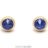 Ladies Lola Rose Gold Plated Lapis Lazuli Nerio Earrings 548212