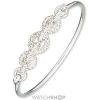 Ladies Anne Klein Silver Plated Crystal Glitz Bracelet 60422474-G03