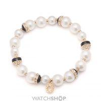 Ladies Anne Klein Gold Plated Sweet Pearls Bracelet 60428194-887