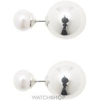 Ladies Anne Klein Silver Plated Earrings 60431909-G03