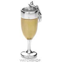 Ladies Royal London Sterling Silver Wine Glass Charm RLSC0089