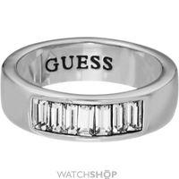 Ladies Guess Stainless Steel Ring Size P UBR51401-56