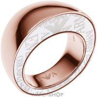 ladies emporio armani stainless steel size p ring egs1873221508