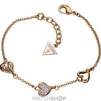 Ladies Guess Rose Gold Plated Bracelet UBB71332