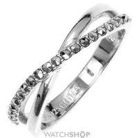 Ladies Judith Jack PVD Silver Plated Ring 60354875-5QM