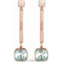 Ladies Guess Rose Gold Plated Cote D Azur Earrings UBE83148