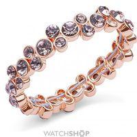 Ladies Anne Klein Gold Plated Cluster Stretch Bracelet 60446664-9DH