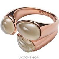 Ladies Skagen PVD rose plating Size M.5 Sea Glass Ring SKJ0746791M.5