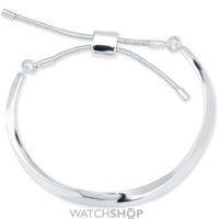 Ladies Anne Klein Silver Plated Slider Bracelet 60447305-G03