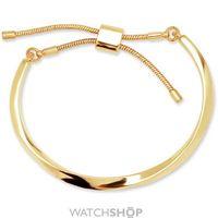 ladies anne klein gold plated slider bracelet 60447313 887