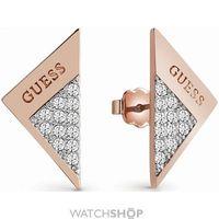 Ladies Guess Rose Gold Plated Revers Earrings UBE83086